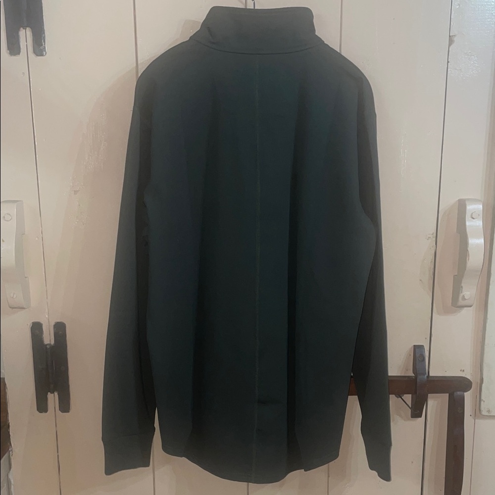 BYLT Basics Men’s green pullover NWT, medium - Picture 6 of 8